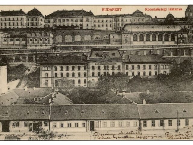 Tabán,koronaőrségi laktanya