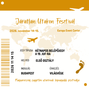 Kétnapos 19. Járatlan Utakon Fesztivál belépőjegy