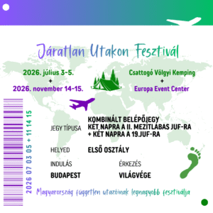 Kombinált belépőjegy a II. Mezítlábas JUF-ra + a 19. JUF-ra